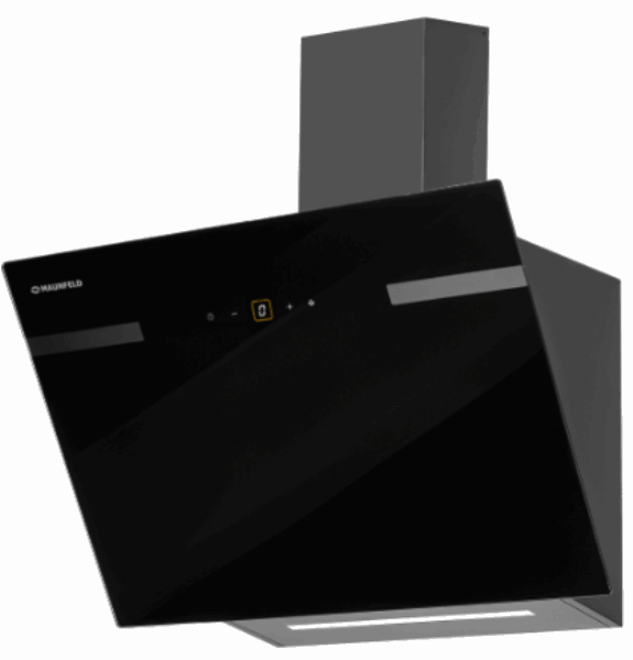 MAUNFELD Вытяжка Amber 60 GLASS BLACK