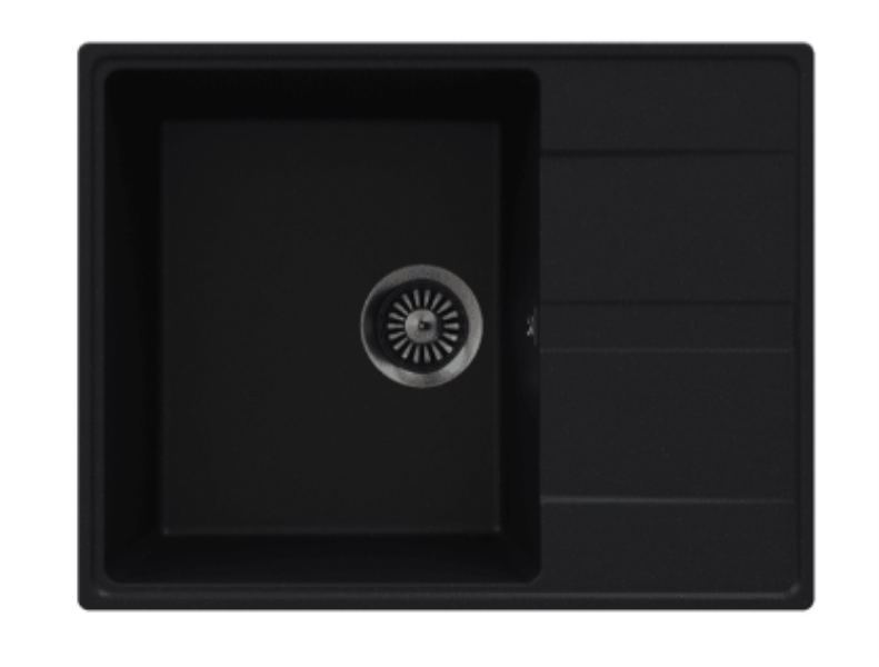 MAUNFELD Sink Kitchen Lacrima 650 MFQS-650B BLACK