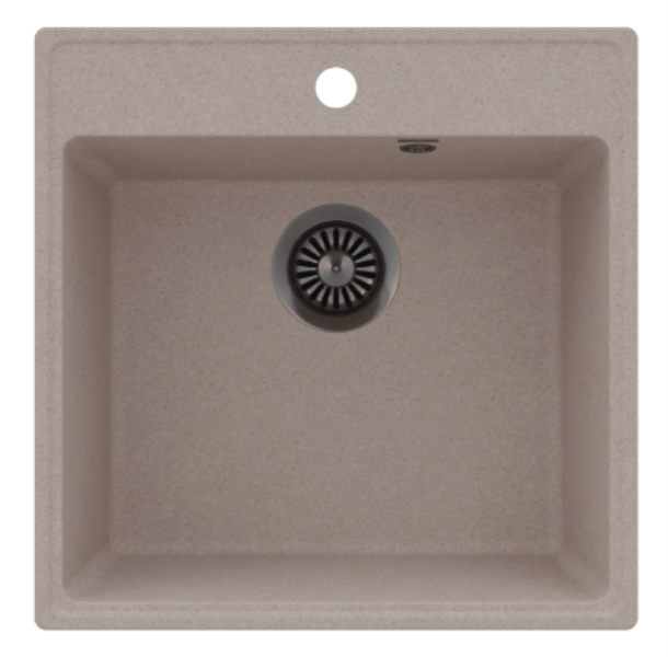 MAUNFELD Sink Kitchen Perla 505 MFQS-505W BEIGE
