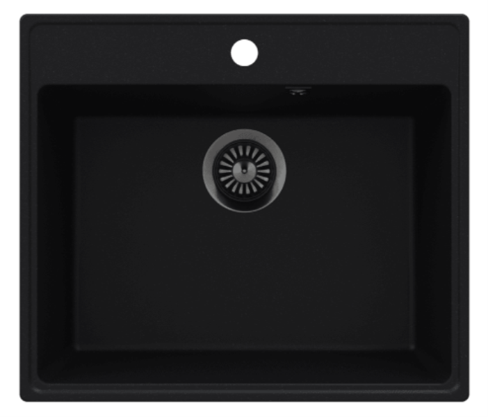 MAUNFELD Sink Kitchen Perla 580 MFQS-580B BLACK
