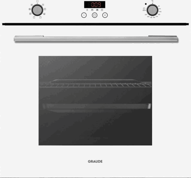 GRAUDE Built in oven BE60.0W (White)