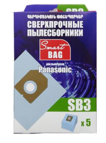 Smart BAG Փոշեկուլի պարկ SB3 Panasonic