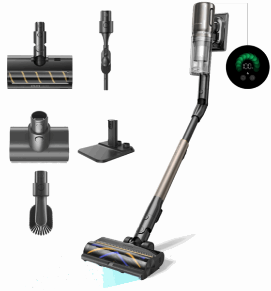 DREAME Փոշեկուլ ուղղահայաց Z40 TangleCut Flex (VRV62F)