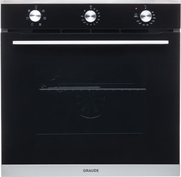 GRAUDE Built in oven BE60.2E (Black/Inox)