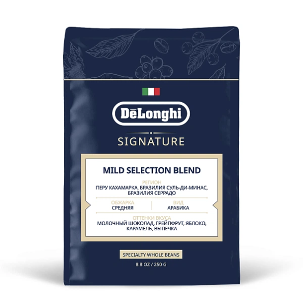 DELONGHI Coffee Beans DLSL035 Signature Mild Blend 250g