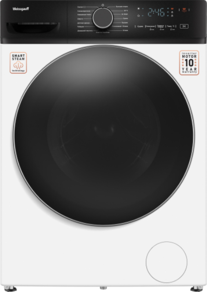 WEISSGAUFF Стиральная машина с сушилкой WMD4628 White 8/5kg