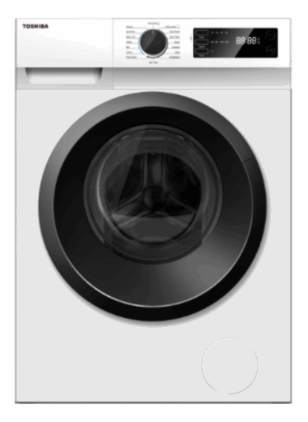 TOSHIBA Washer TW-BJ80S2AM(WK) 7kg inv.