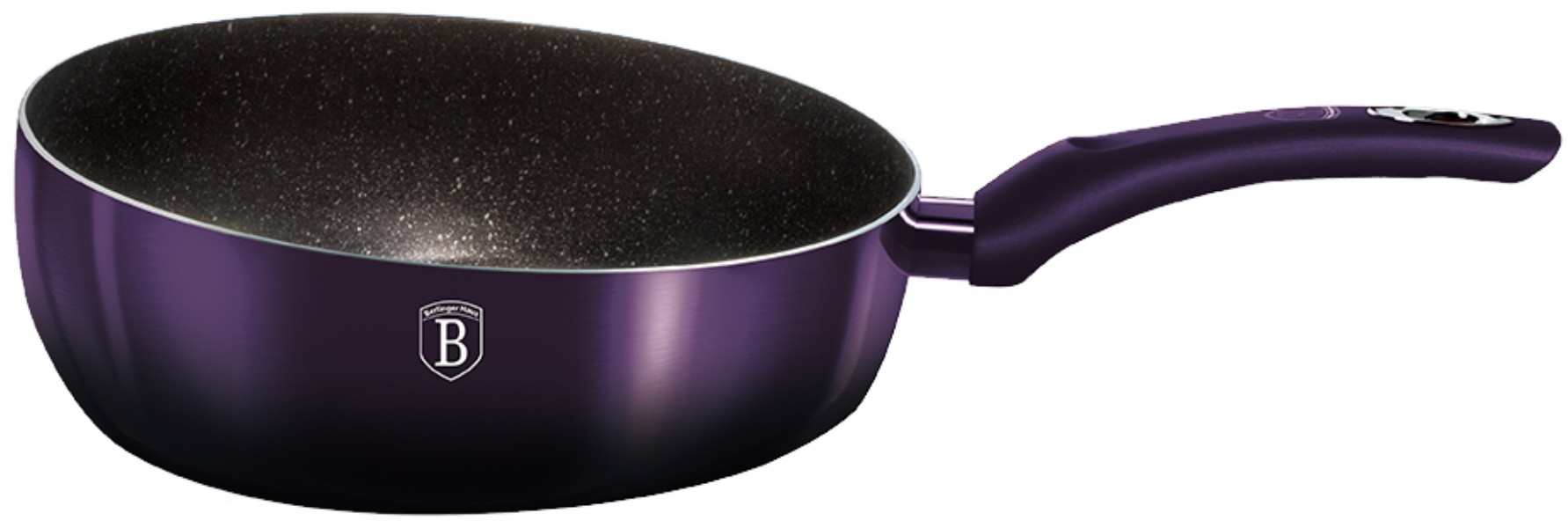 Berlinger Haus Frypan with Lid
 BH7026 Purple Eclipse