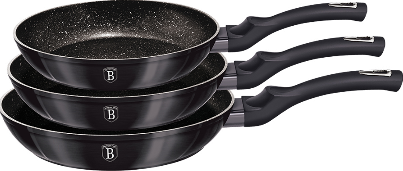 Berlinger Haus Frypan set BH6903 (3pcs) Carbon Pro