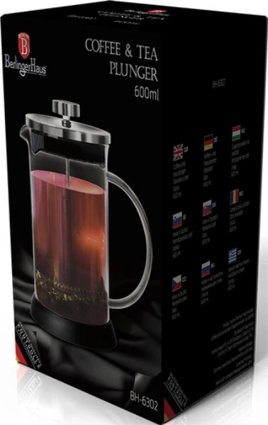 Black Silver Teapot BH6302