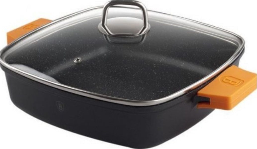 Berlinger Haus Frypan with Lid
 BH1104N Granit Diamond