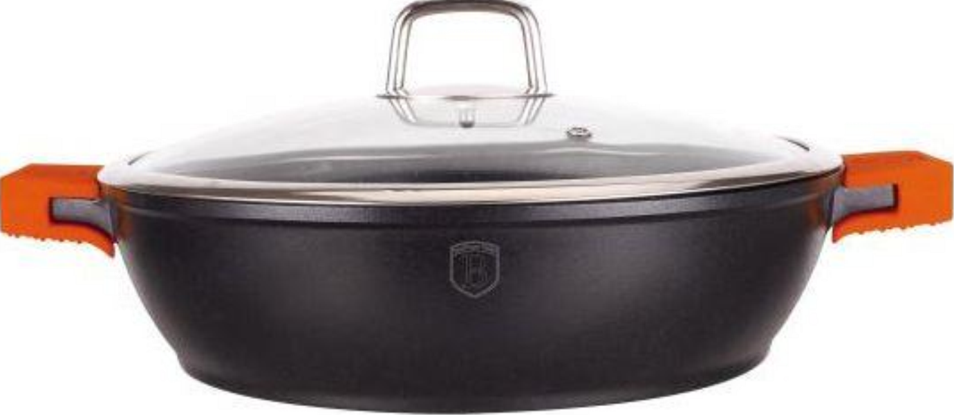 Berlinger Haus Frypan with Lid
 BH1110N (32sm) Granit Diamond