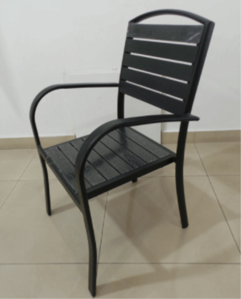 BONITA Outdoor chair A622 coffee