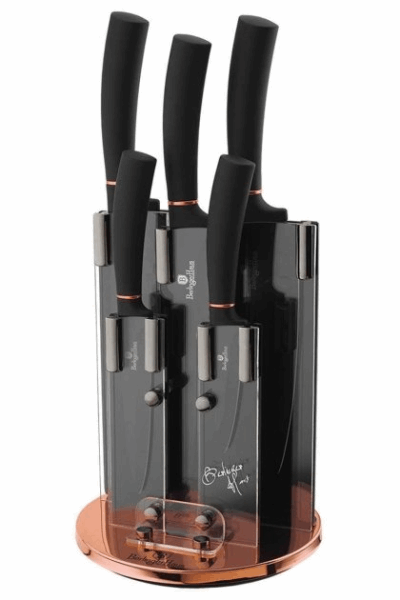 Berlinger Haus KNIFE SET BH2336 Black Rose (6pcs)