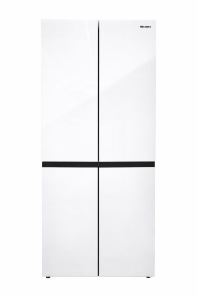 HISENSE Refrigerator four doors NF56WCN-WHITE Glass