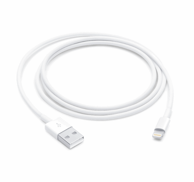 APPLE Cable Lightning to USB Cable (1 m) A1480 (MXLY2ZM/A)