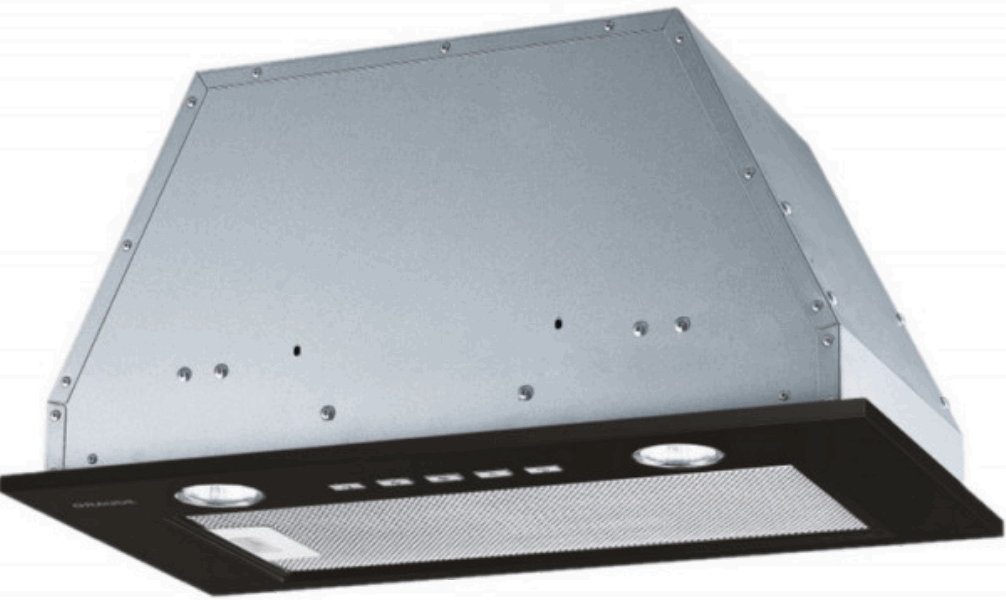GRAUDE Cooker hood LB52.0S (Black)