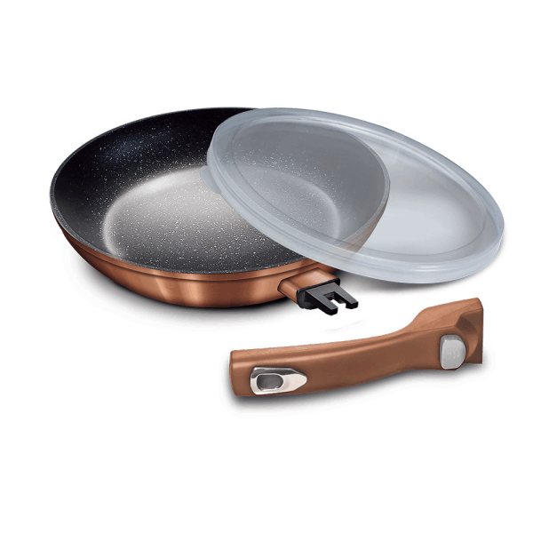 Berlinger Haus Frypan BH1949 (28sm/2.4L) Rose Gold