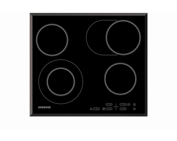 SAMSUNG B/I HOB Ceramic NZ64T3516QK/WT