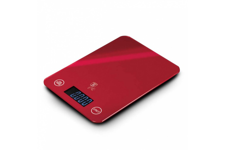 Berlinger Haus Kitchen scale BH9350 Burgundy