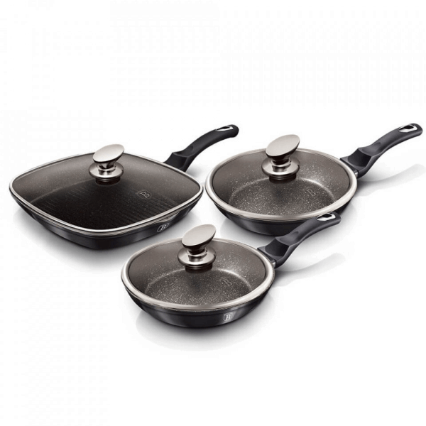 Berlinger Haus Frypan set BH6923 (6pcs) Carbon Pro