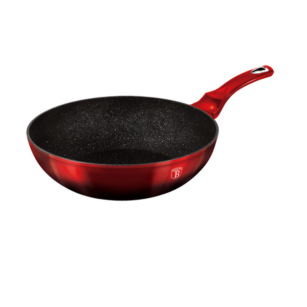 Berlinger Haus Frypan BH1625N (28sm/3,2L) Black Burgundy