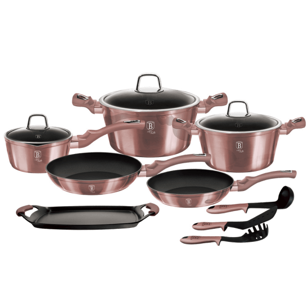 Berlinger Haus Casserole set BH6044 I-Rose