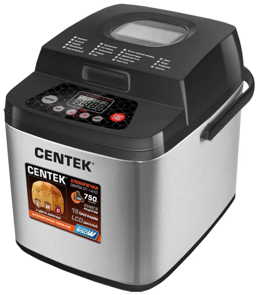 CENTEK Хлебопечка CT-1410BK