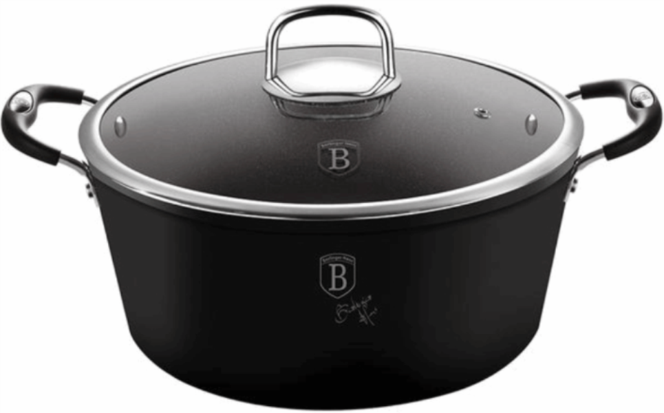 BERLINGER Frypan with Lid
 BH6124 /28SM/6.1L/