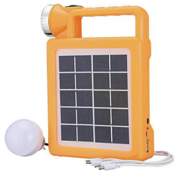 lamp with solar panel XF7712