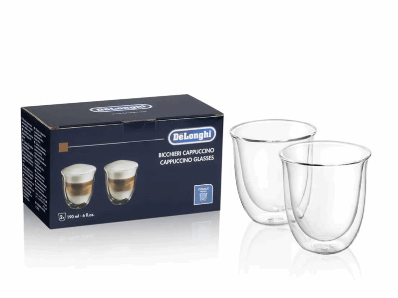 DELONGHI Кофейная чашка DLSC311 Cappuccino 2 Pcs