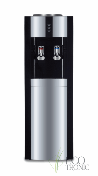 ECOTRONIC Water dispenser V21-L BLACK-SILVER