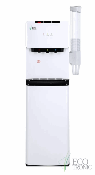 ECOTRONIC Water dispenser K41-LX WHITE-BLACK