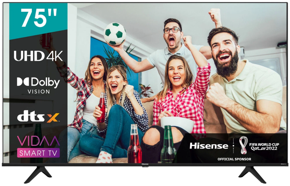 HISENSE LED TV 75A6BG
