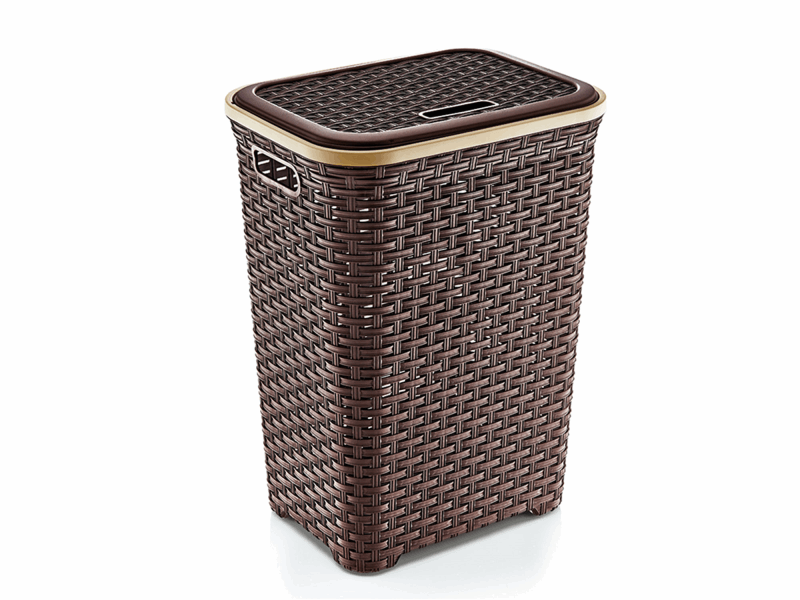 DDSTYLE Laundry Basket 05004 BROWN