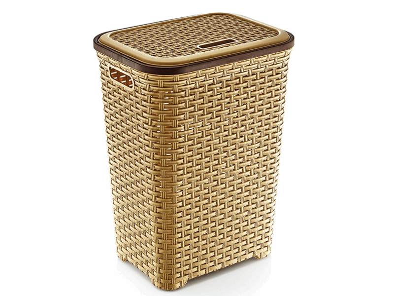 DDSTYLE Laundry Basket 05004 CREAM