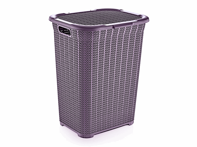 DDSTYLE Laundry Basket 05027 LILAC