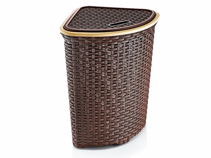 DDSTYLE Laundry Basket 05005 BROWN