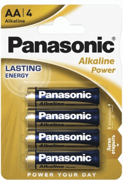 PANASONIC Մարտկոց LR6REB/4BPR (32984) ALKALNE AA 4