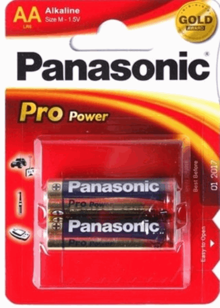 PANASONIC Մարտկոց LR6XEG/2BP (39891) PRO POWER AA 2