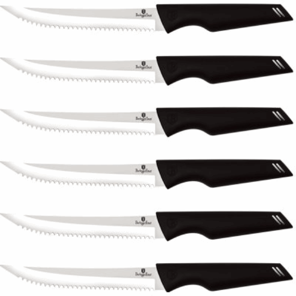 Berlinger Haus KNIFE SET BH2787 Black Silver (6 pcs)