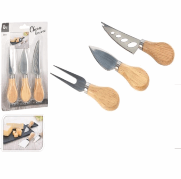 EH CHEESE KNIVES SET 047449 (3pcs)