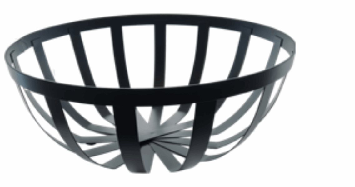 EH Մետաղյա մրգաման 046984 ROUND METAL (25X14CM)
