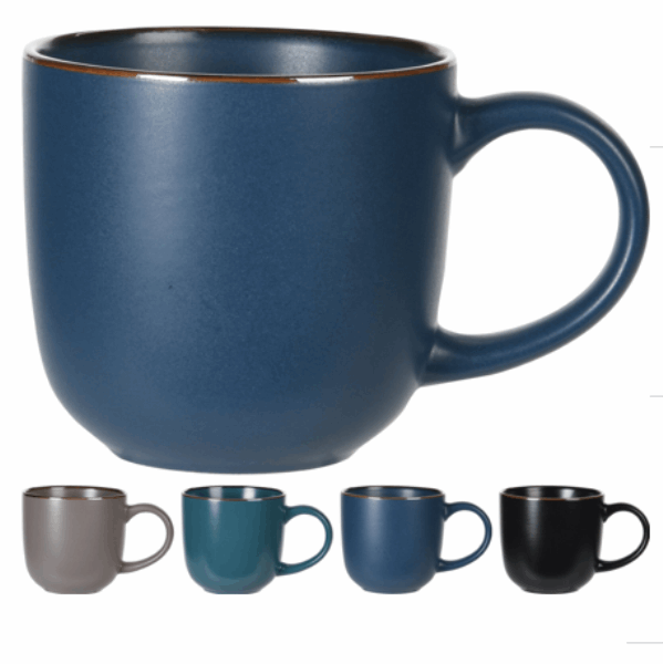 EH mug with handle 023823 (330ML) Dark Blue