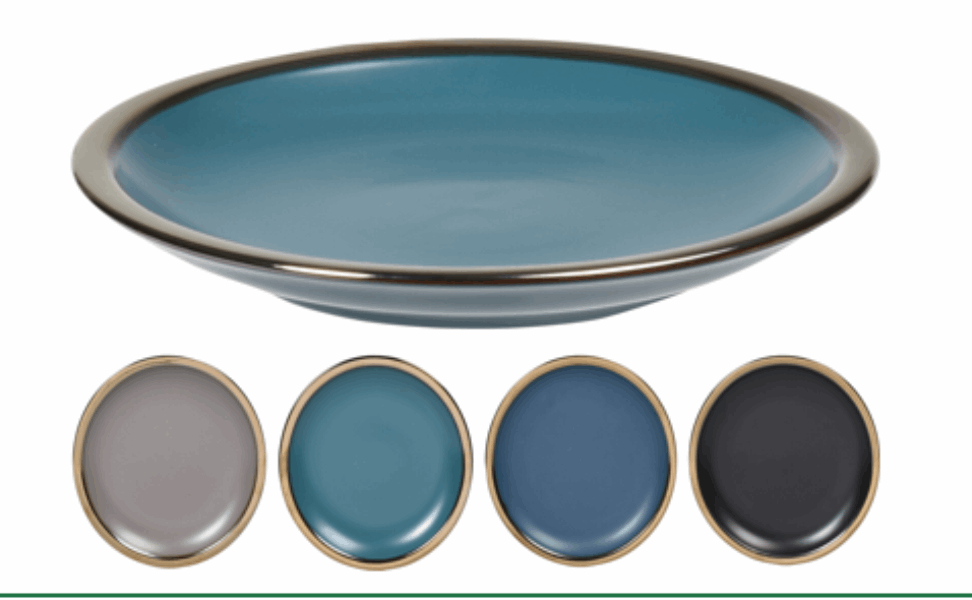 EH dinner plate 023826 Blue