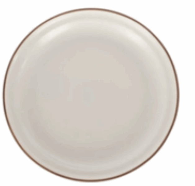 EH PLATE 032833 (21CM) White