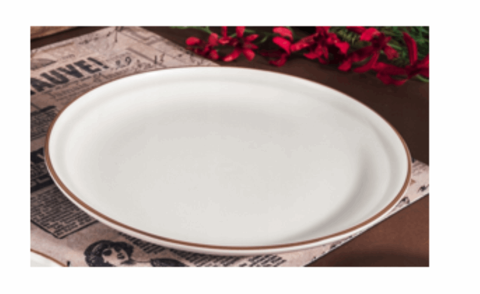 EH PLATE 032834 (26CM) White