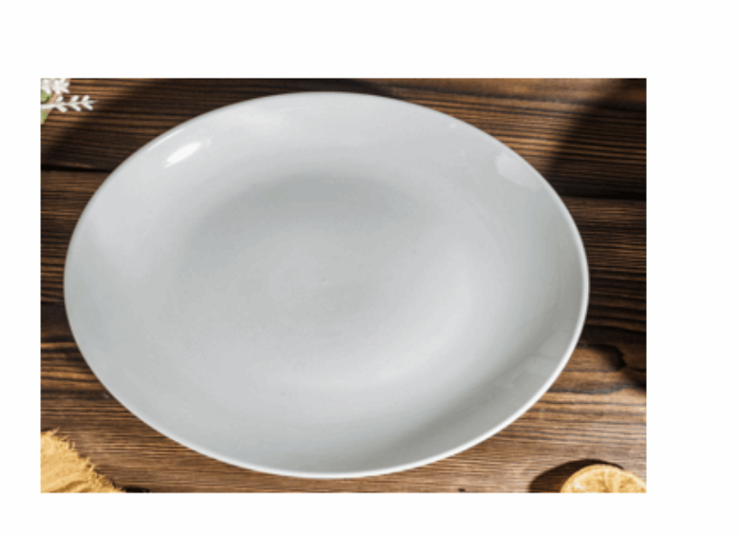 EH PLATE 043495 (270MM) White