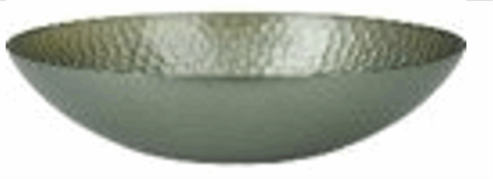 EH Glass salad bowl 046158 (28CM) Green