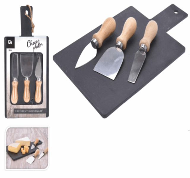 EH CHEESE KNIVES SET 035111 (4pcs)